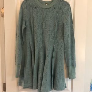 Free people lace mini dress or tunic